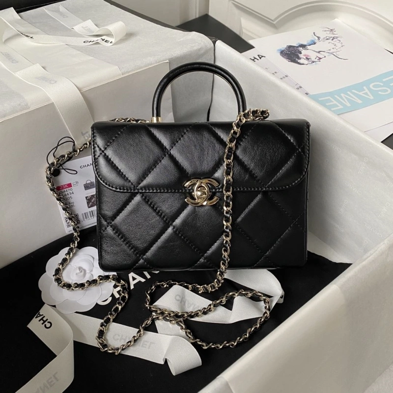 Ch**el top handle bags 4016a-0202