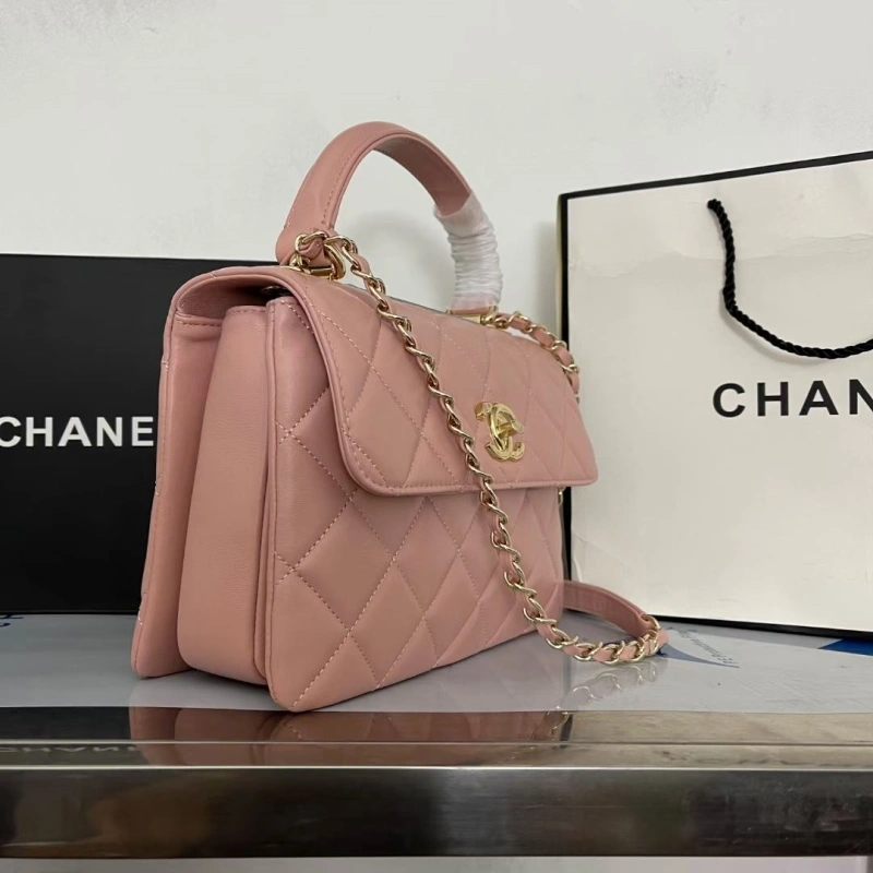Ch**el top handle bags 4017-1598