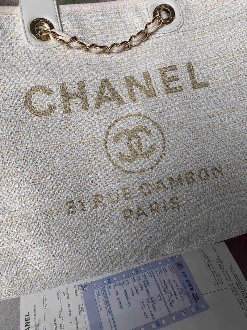 Ch**el shopping bags 4049b-0615