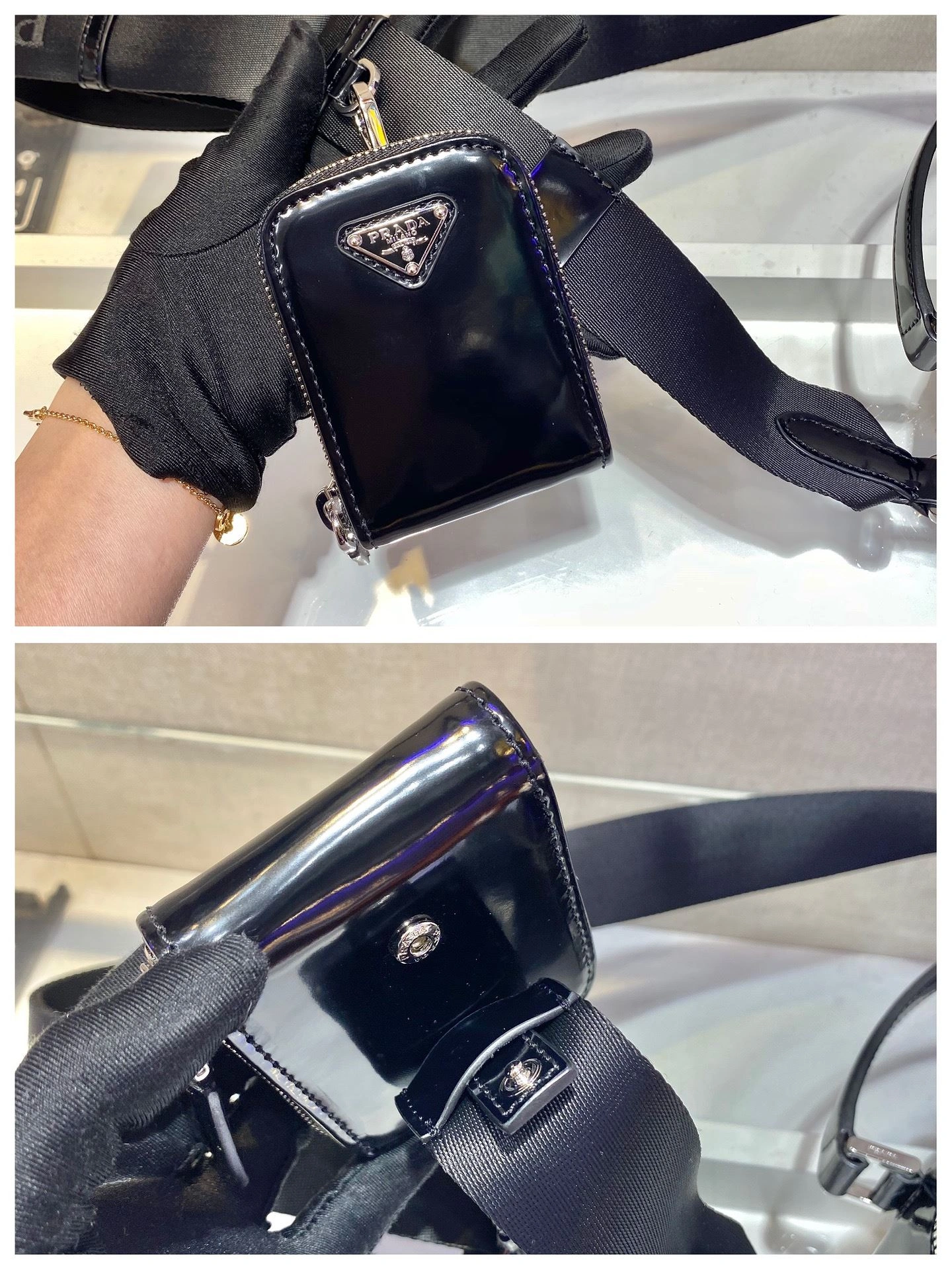 Pra*a top handle bags 4099a-0073