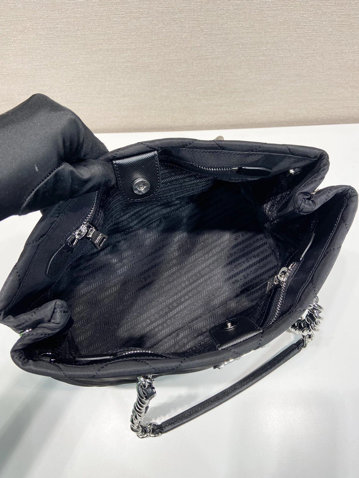 Pra*a top handle bags 4099a-0148