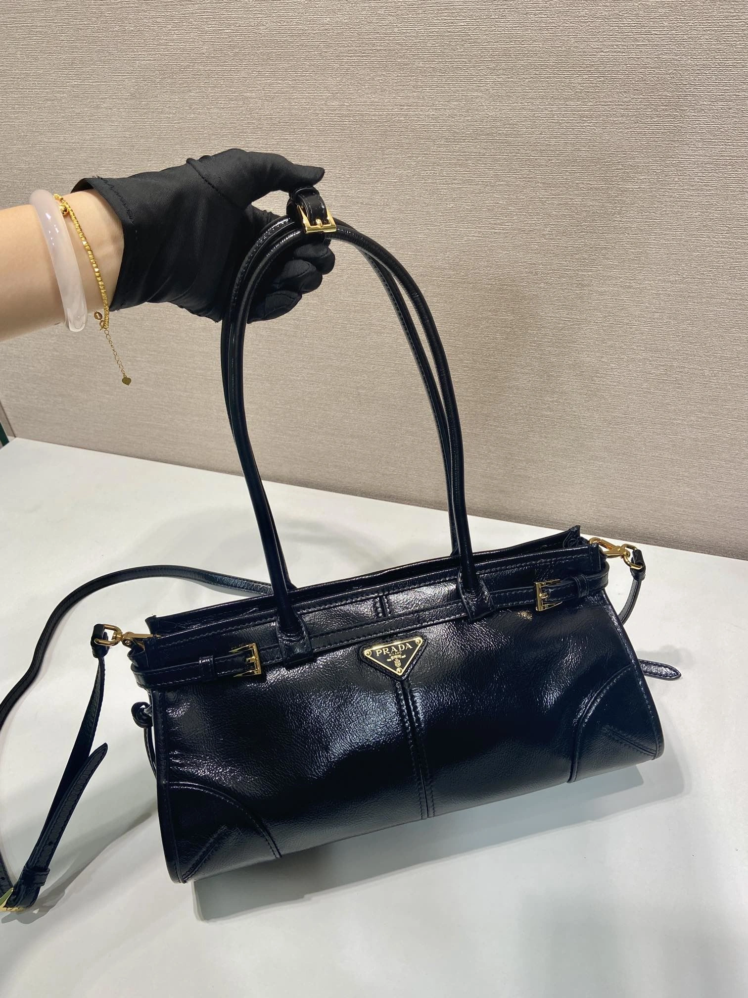 Pra*a top handle bags 4099a-0154