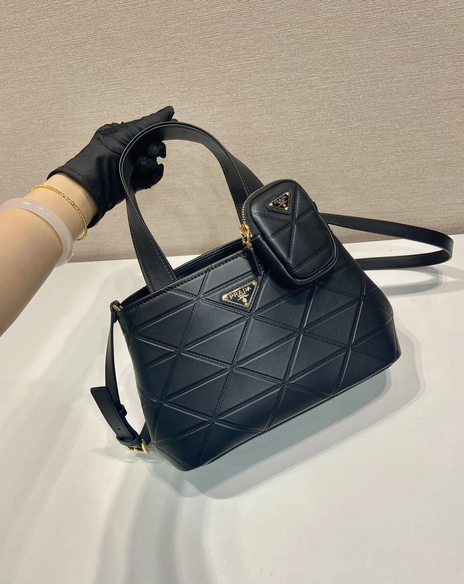 Pra*a top handle bags 4099a-0203