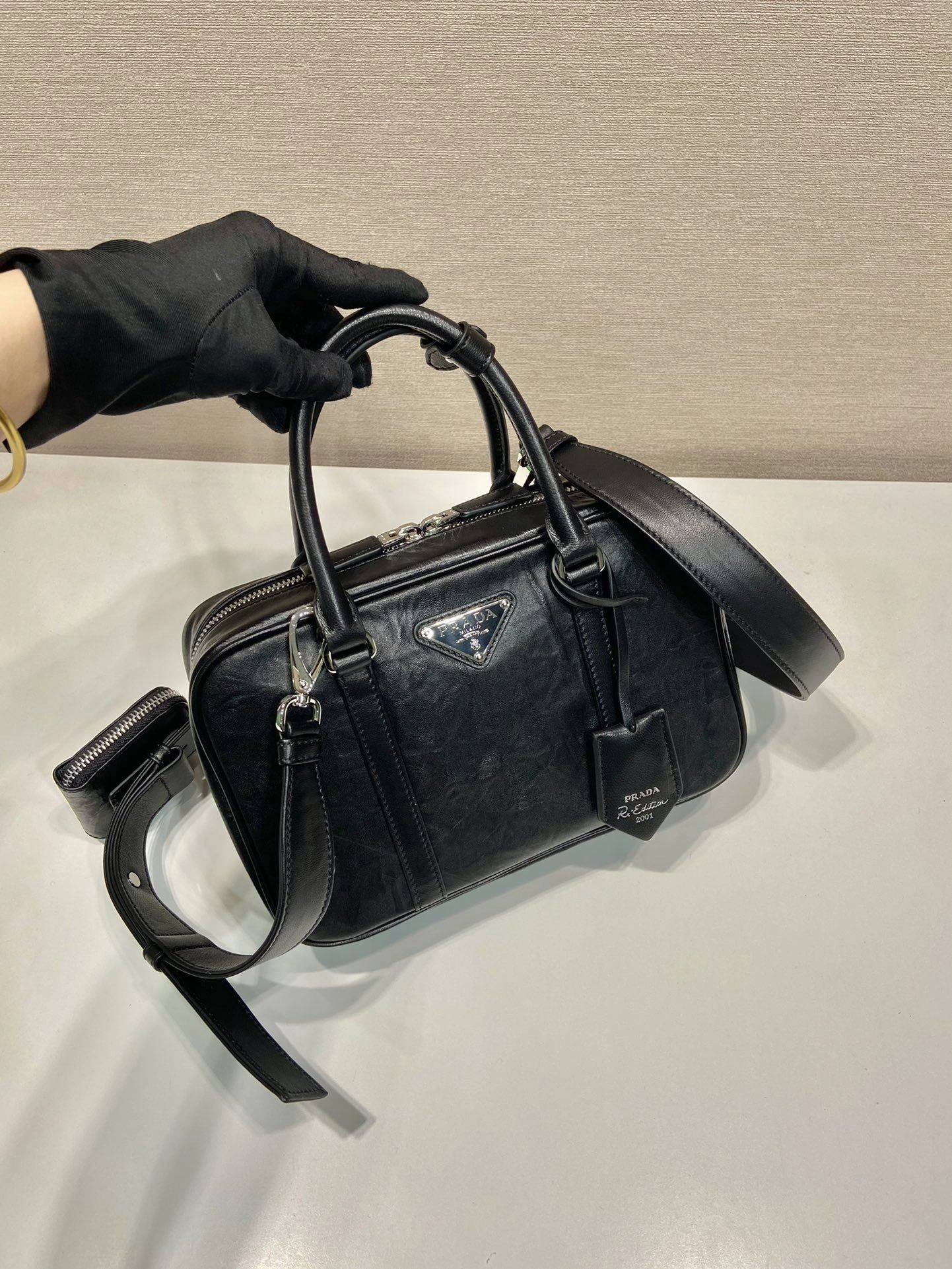 Pra*a top handle bags 4099a-0543