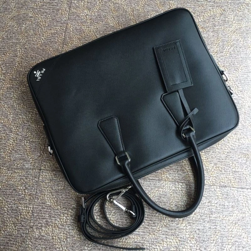 mens Pra*a briefcases 4099i-0009