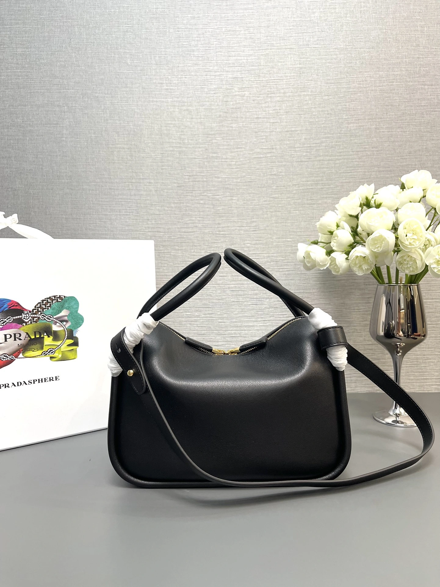 Pra*a top handle bags 4135d-0048