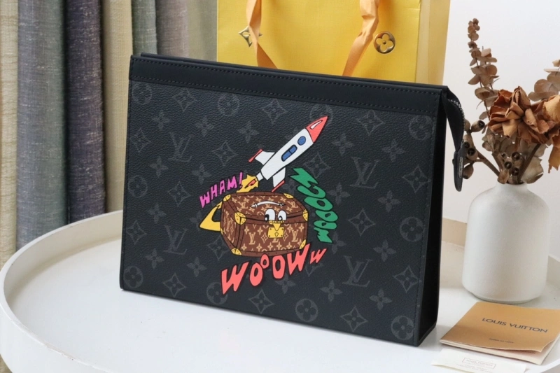 LV Clutch Bags 4192A-0001
