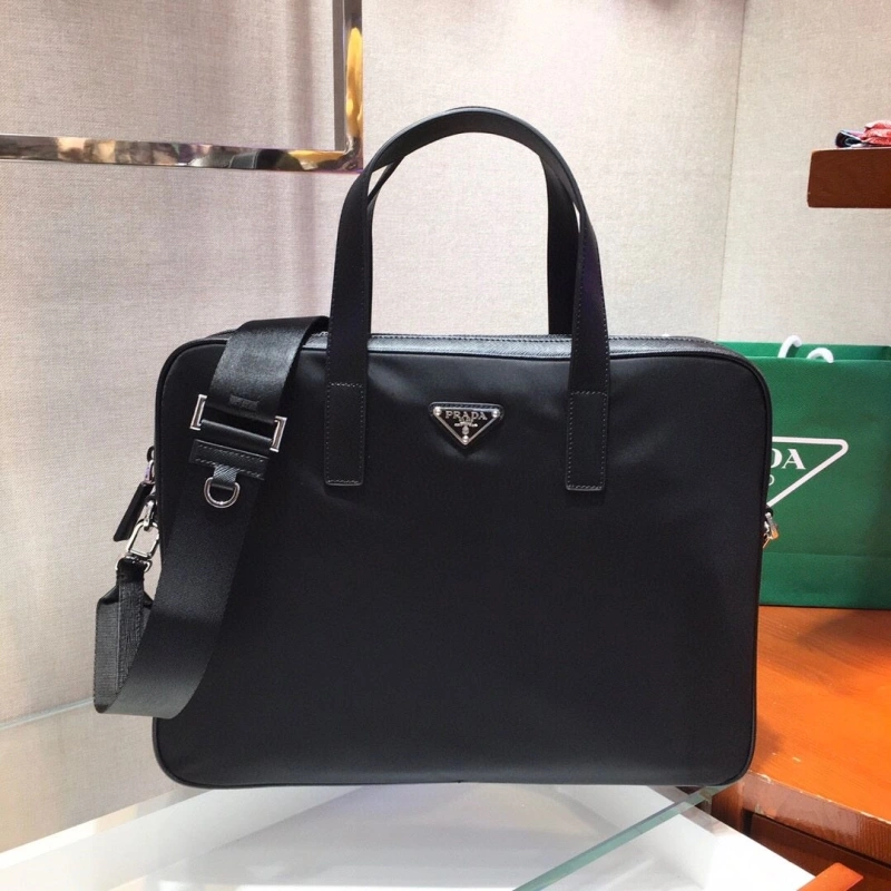 mens Pra*a briefcases 4213-0480