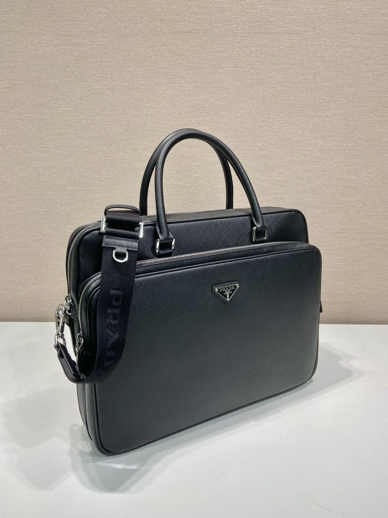 mens Pra*a briefcases 4213-0496