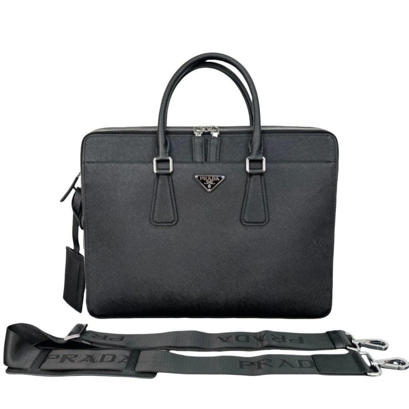 mens Pra*a briefcases 4213a-0129