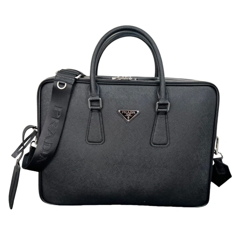 mens Pra*a briefcases 4213a-0130
