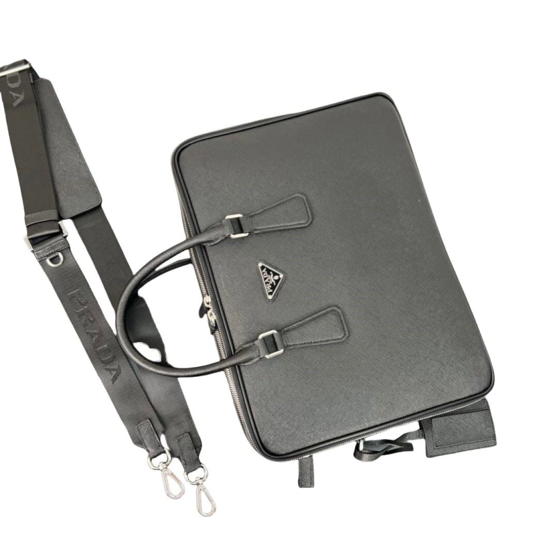 mens Pra*a briefcases 4213a-0130