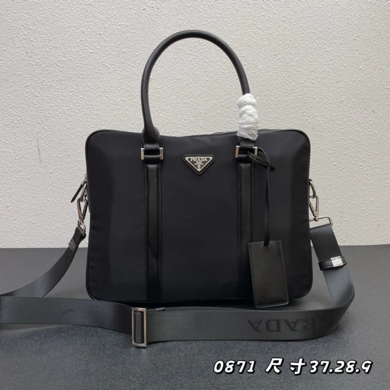 mens Pra*a briefcases 4224-1587